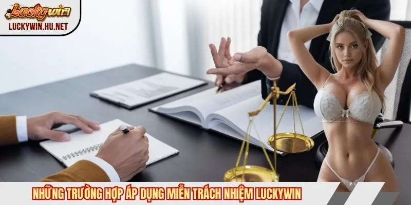Miễn trách nhiệm Luckywin các trường hợp